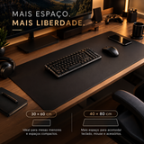 Desk Mat Premium em Couro