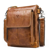 Bolsa de Ombro Masculina - Em Couro(Augusto)