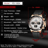 Relógio Masculino - Pagani de 40mm