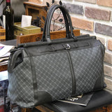 Fashion Plaid Travel Bag Men Handbag Large Capacity Top-Handle Bags Casual Totes Handbags Luggage Bag Luxury Fitness Golf Bag