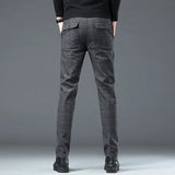 Calça Masculina Xadrez - Inglesa Modelo Slim