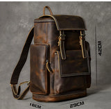 Mochila Xavier - Em Couro(Lastre)