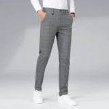 Calça Masculina  AIQUIIN – SMART CASUAL(Xadrez)