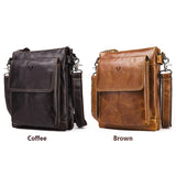 Bolsa de Ombro Masculina - Em Couro(Augusto)